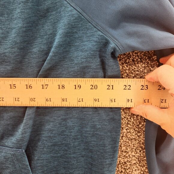 Champion Duo Dry XL green hoodie long sleeve pullover sweatshirt - Picture 6 of 8